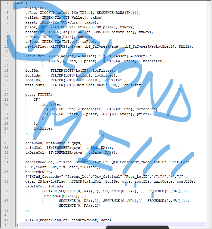 A Complex Excel Formula that is beyond my capabilities to conjure of my own accord